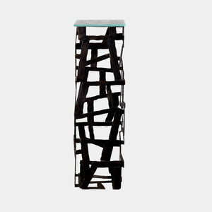 Global Views Fragments Pedestal Blackened Iron – detail