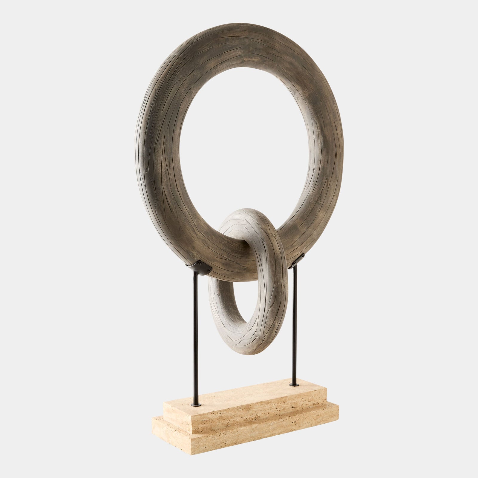 Global Views Cerchio Connected Sculpture – front view