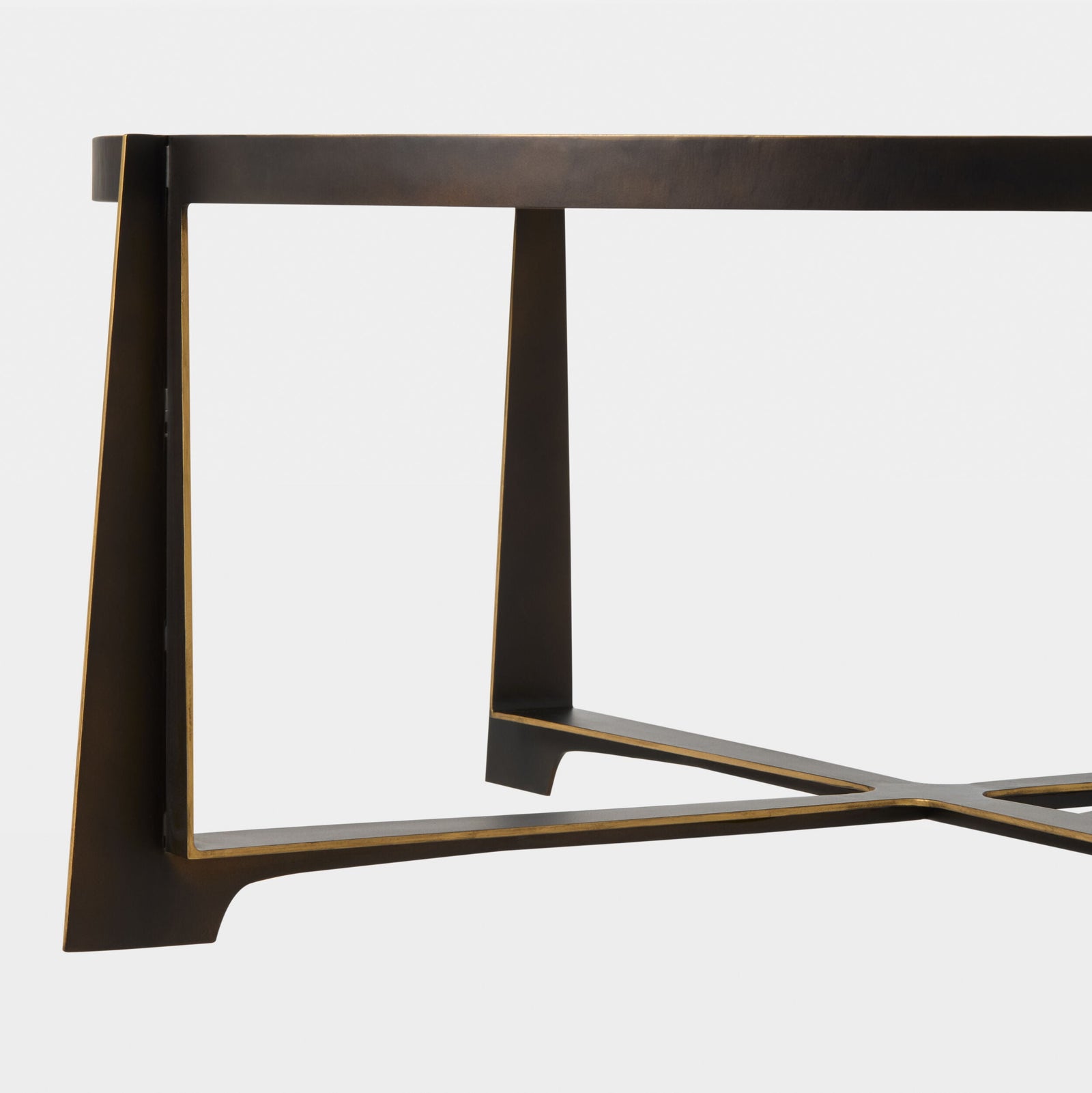 Global Views Ankor Cocktail Table – base detail
