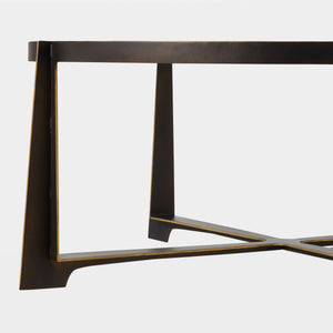 Global Views Ankor Cocktail Table – base detail