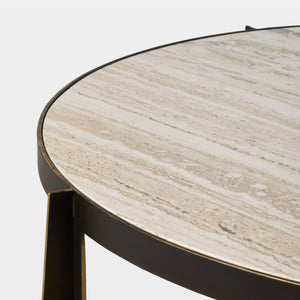 Global Views Ankor Cocktail Table – corner view