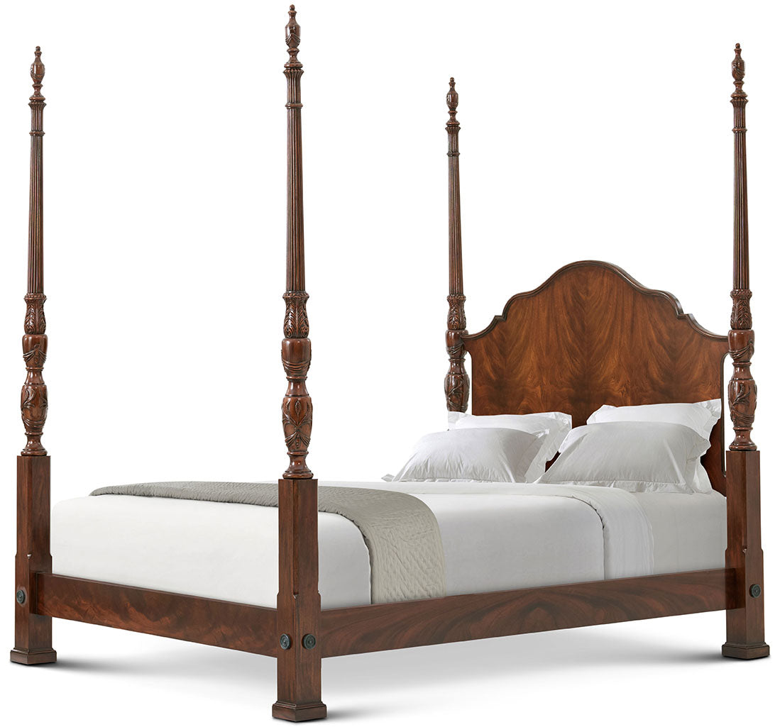 Theodore Alexander The Middleton Rice Bed Queen – front view