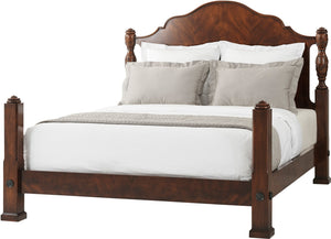 Theodore Alexander The Middleton Rice Bed Queen – angle view
