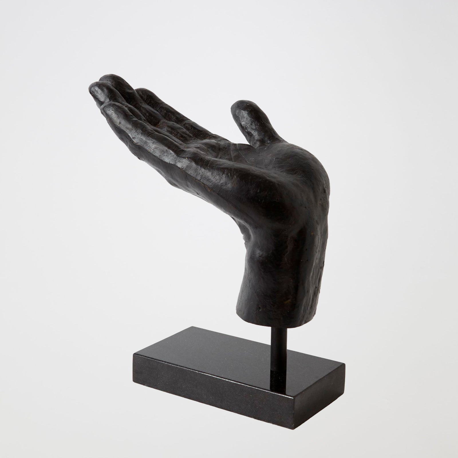 Global Views Adamus Scott Open Hand Sculpture – front view