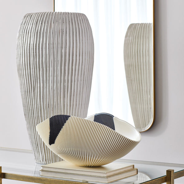 Global Views Banded Mirror – room setting