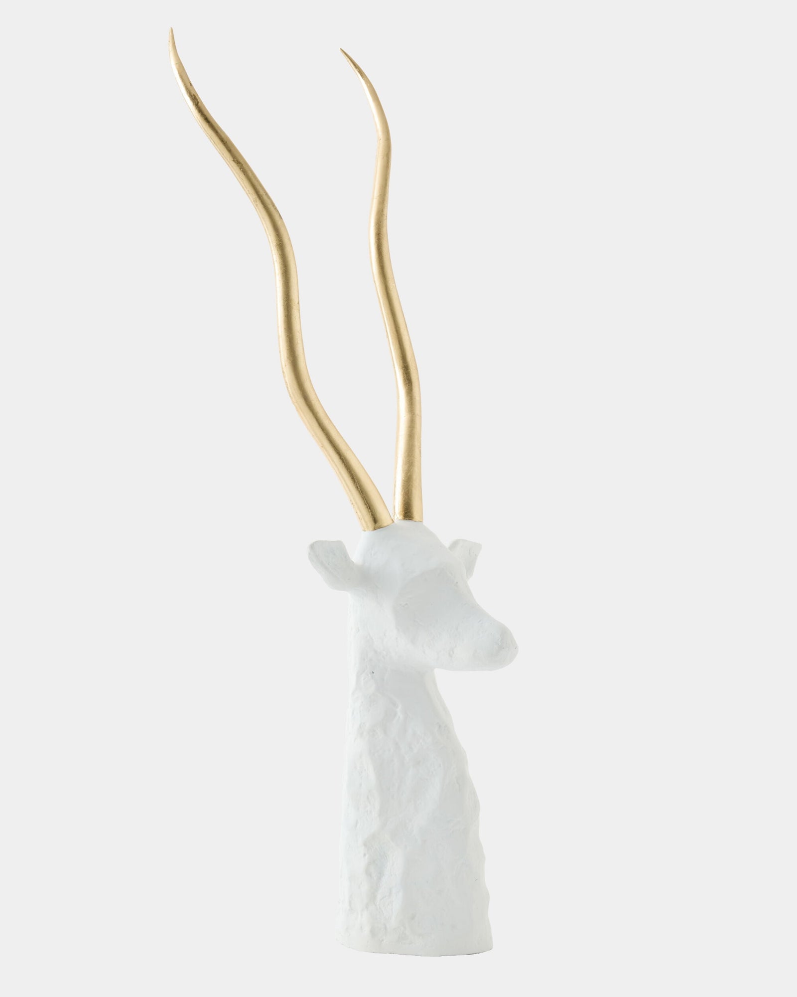 Global Views Antelope with Gold Antlers – profile view