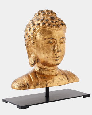 Global Views Buddha Sculpture – angle view