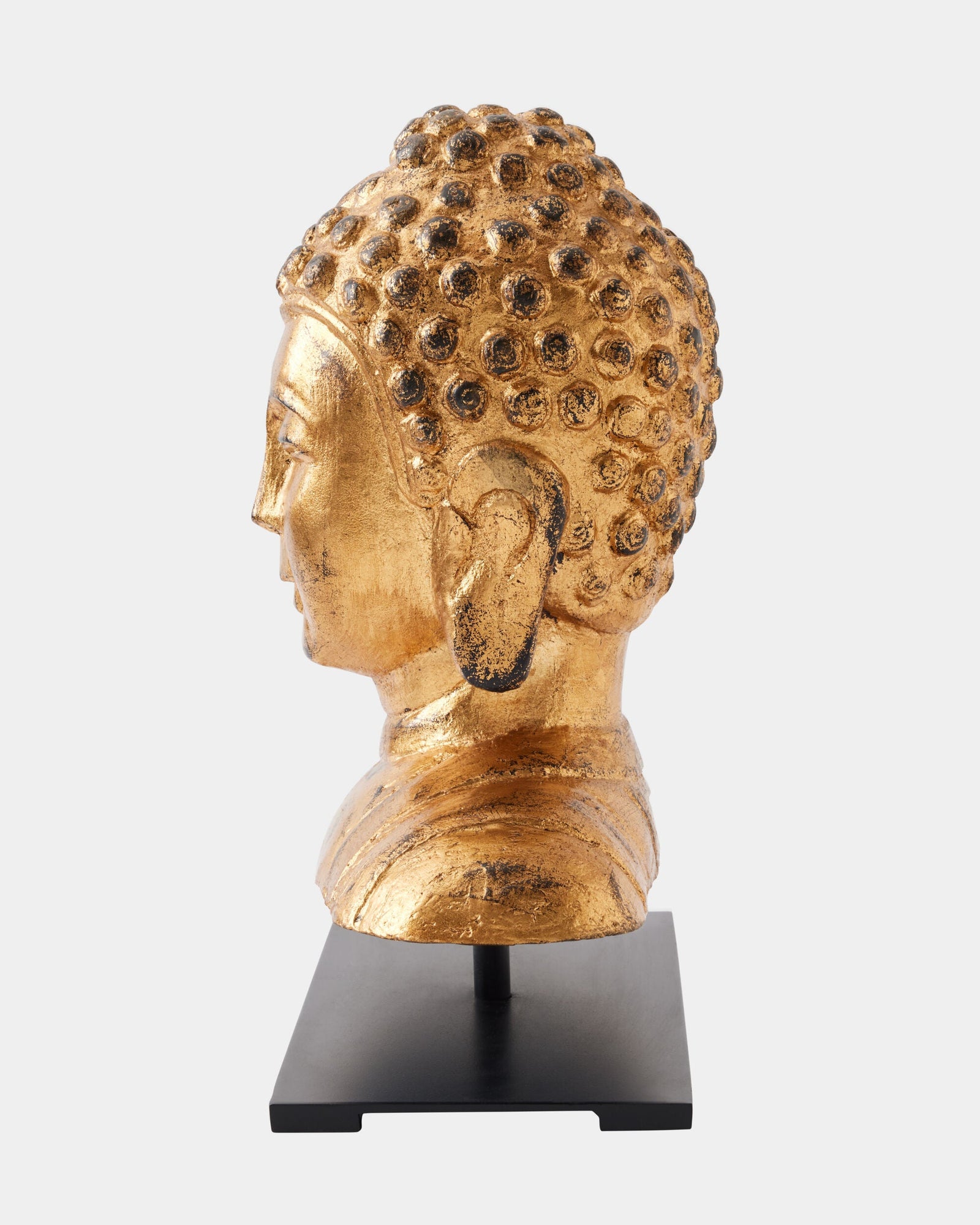 Global Views Buddha Sculpture – profile view