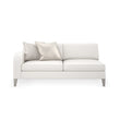 Caracole Victoria Left-Arm Facing Loveseat – front view