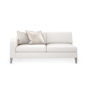 Caracole Victoria Left-Arm Facing Loveseat – front view