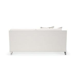 Caracole Victoria Left-Arm Facing Loveseat – room setting