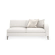 Caracole Victoria Right-Arm Facing Loveseat – front view