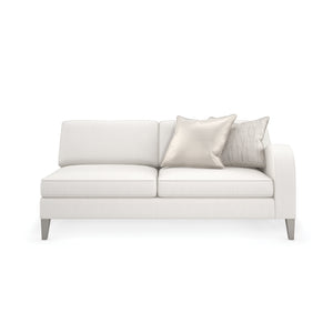 Caracole Victoria Right-Arm Facing Loveseat – front view