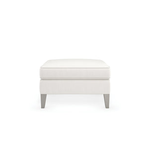 Caracole Victoria Ottoman – front view