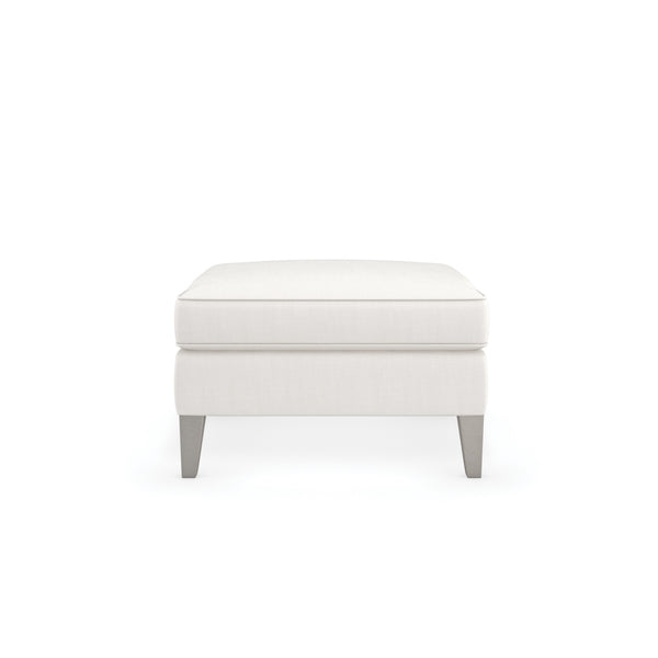 Caracole Victoria Ottoman – front view