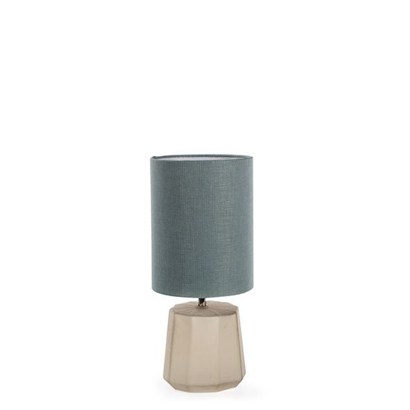 Okka Table Lamp Smokegrey/Beige