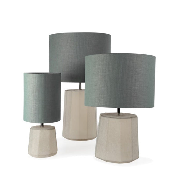 Okka Table Lamp Smokegrey/Beige