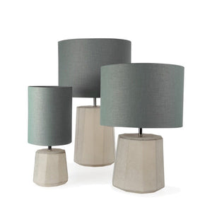 Okka Table Lamp Smokegrey/Beige