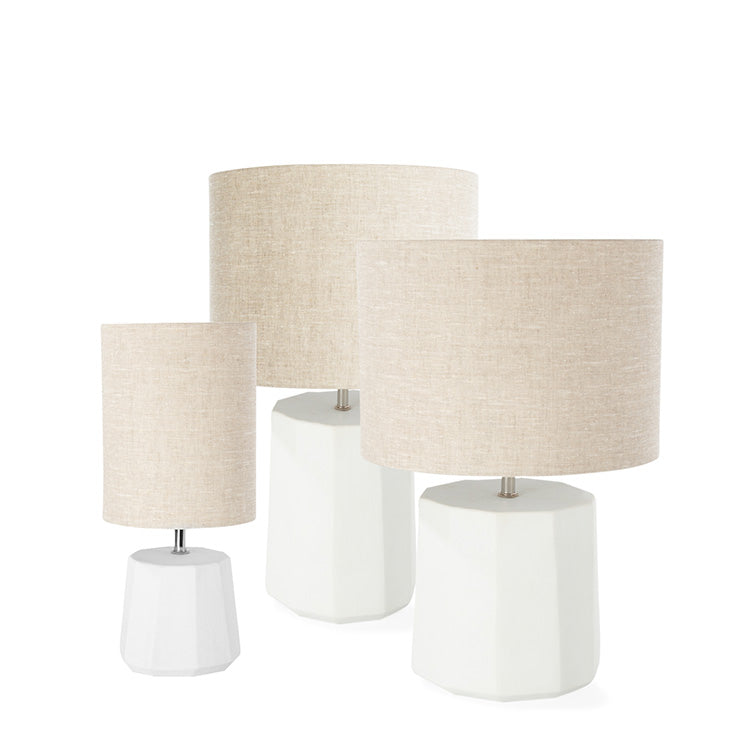 Okka Table Lamp Opal/Beige