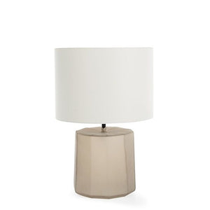 Okka Table Lamp Smokegrey/White