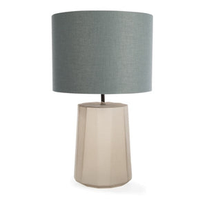 Okka Table Lamp Smokegrey/Beige