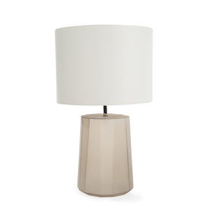 Okka Table Lamp Smokegrey/White