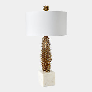 Global Views Pinecone Table Lamp – front view