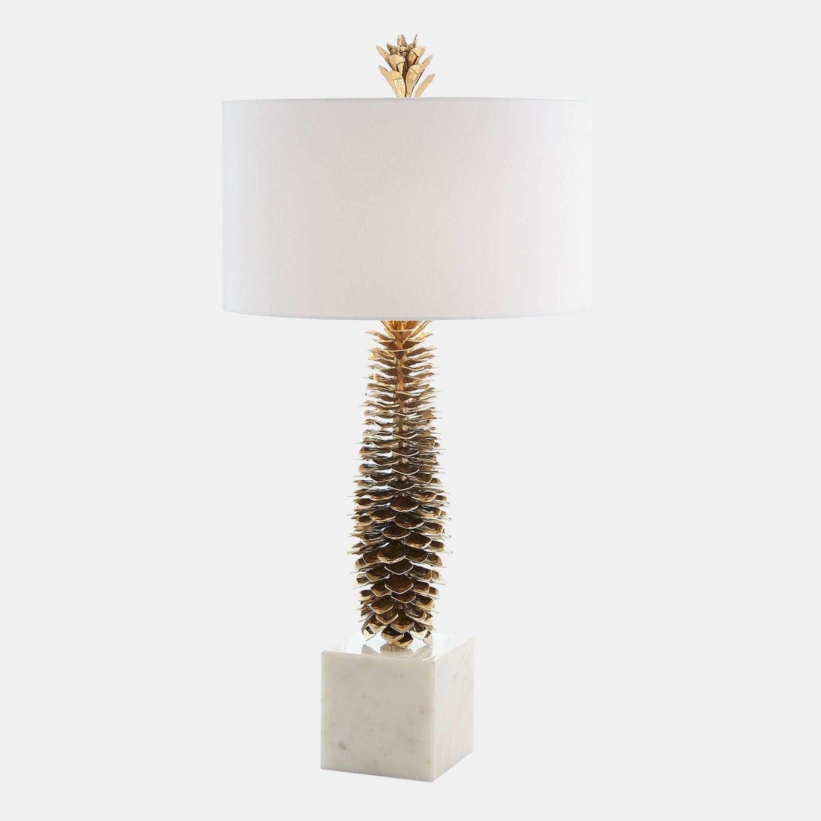 Global Views Pinecone Table Lamp – detail