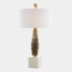 Global Views Pinecone Table Lamp – detail