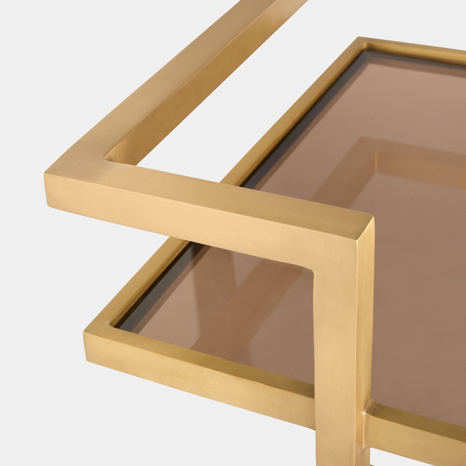 Global Views Catalan Bar Cart – corner view