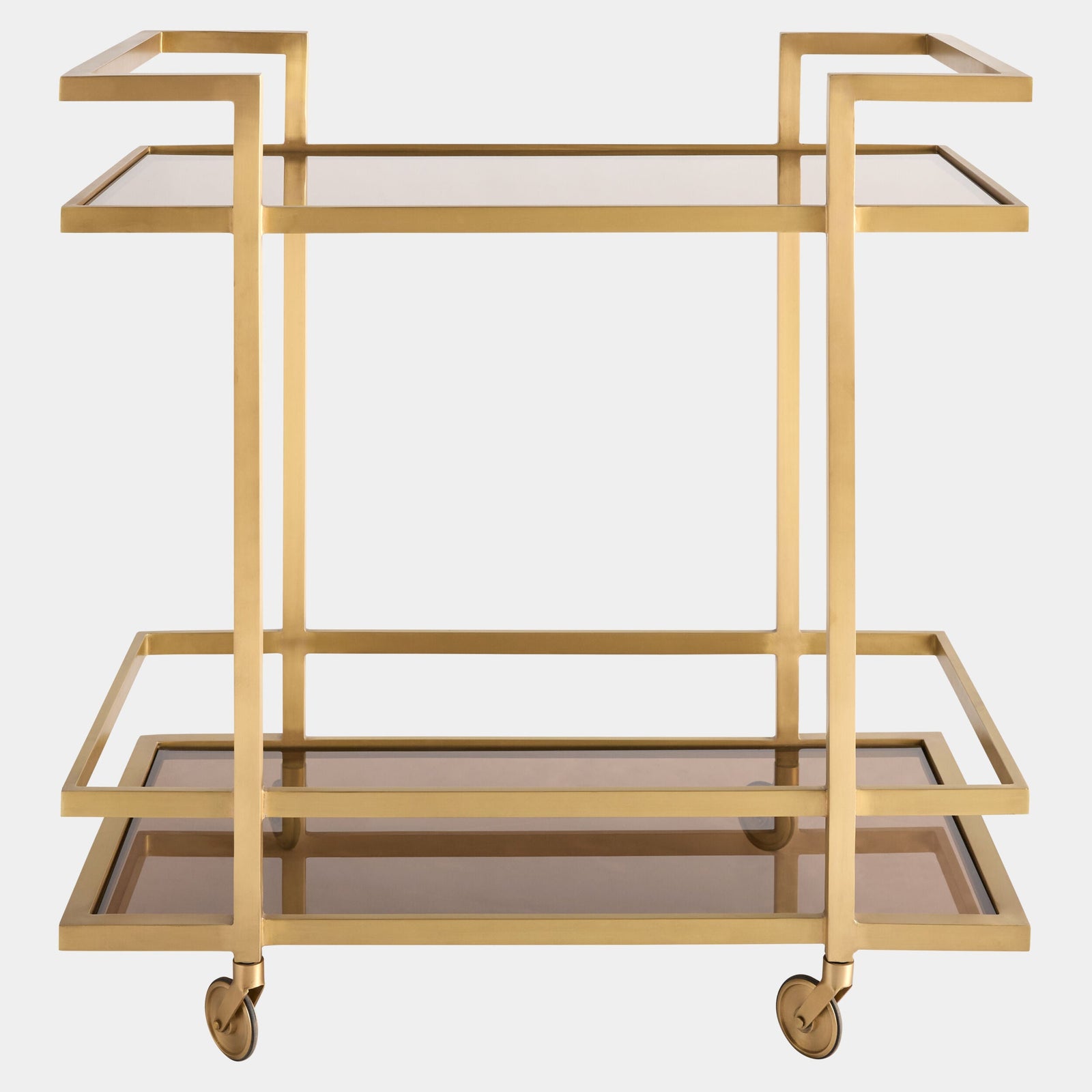 Global Views Catalan Bar Cart – front detail