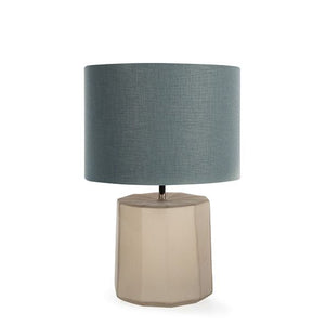 Okka Table Lamp Smokegrey/Beige