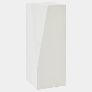 Global Views Brianna Facet Pedestal 30" H – front view