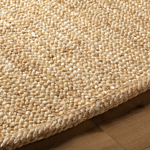 Artesia Handmade Rug 2' x 3' Orange – texture detail