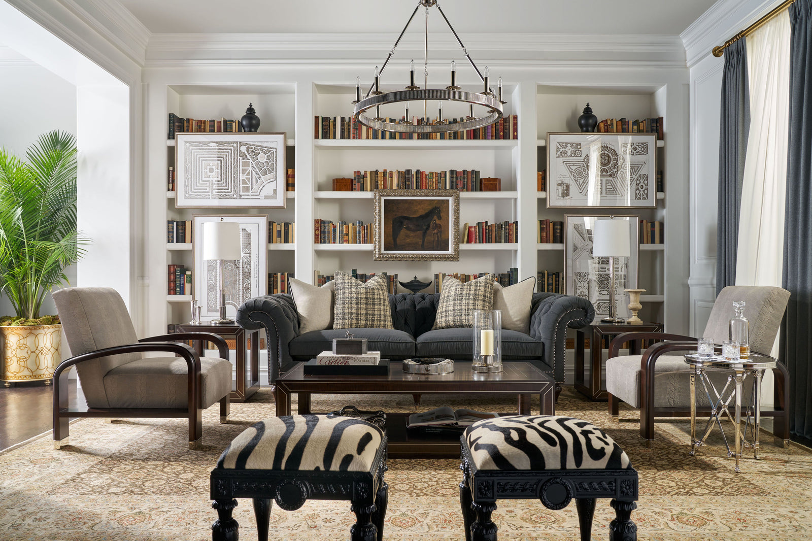 Theodore Alexander Haringey Stool – room setting