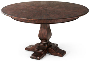 Theodore Alexander Victory Oak Jupe Dining Table – front view
