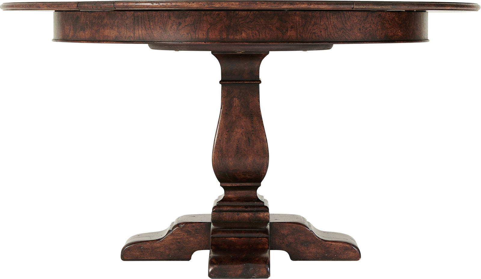 Theodore Alexander Victory Oak Jupe Dining Table – side view