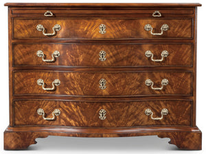 Theodore Alexander The India Silk Serpentine Chest – front view