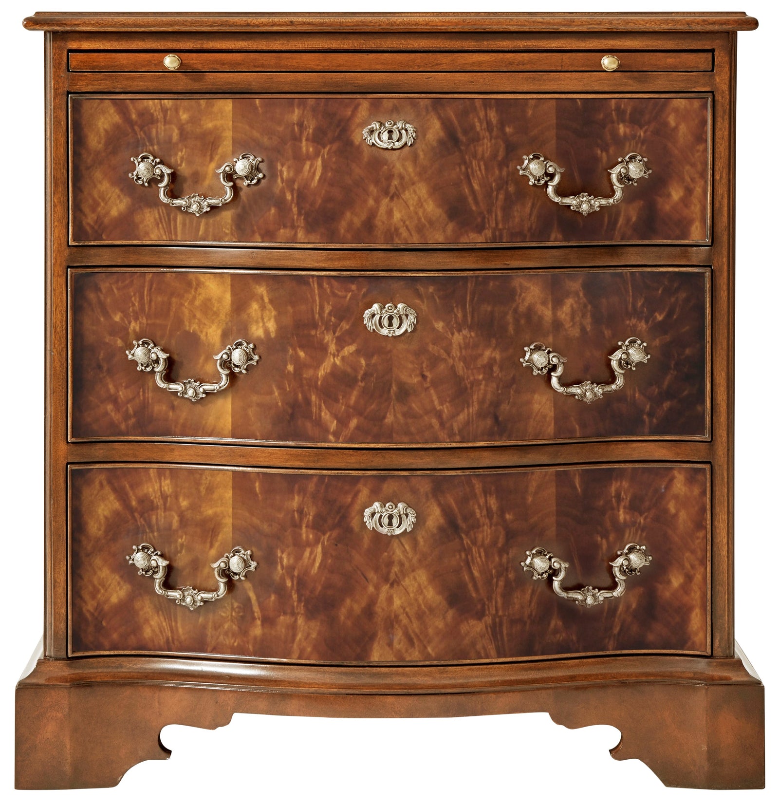 Theodore Alexander The India Silk Bedside Nightstand – front view