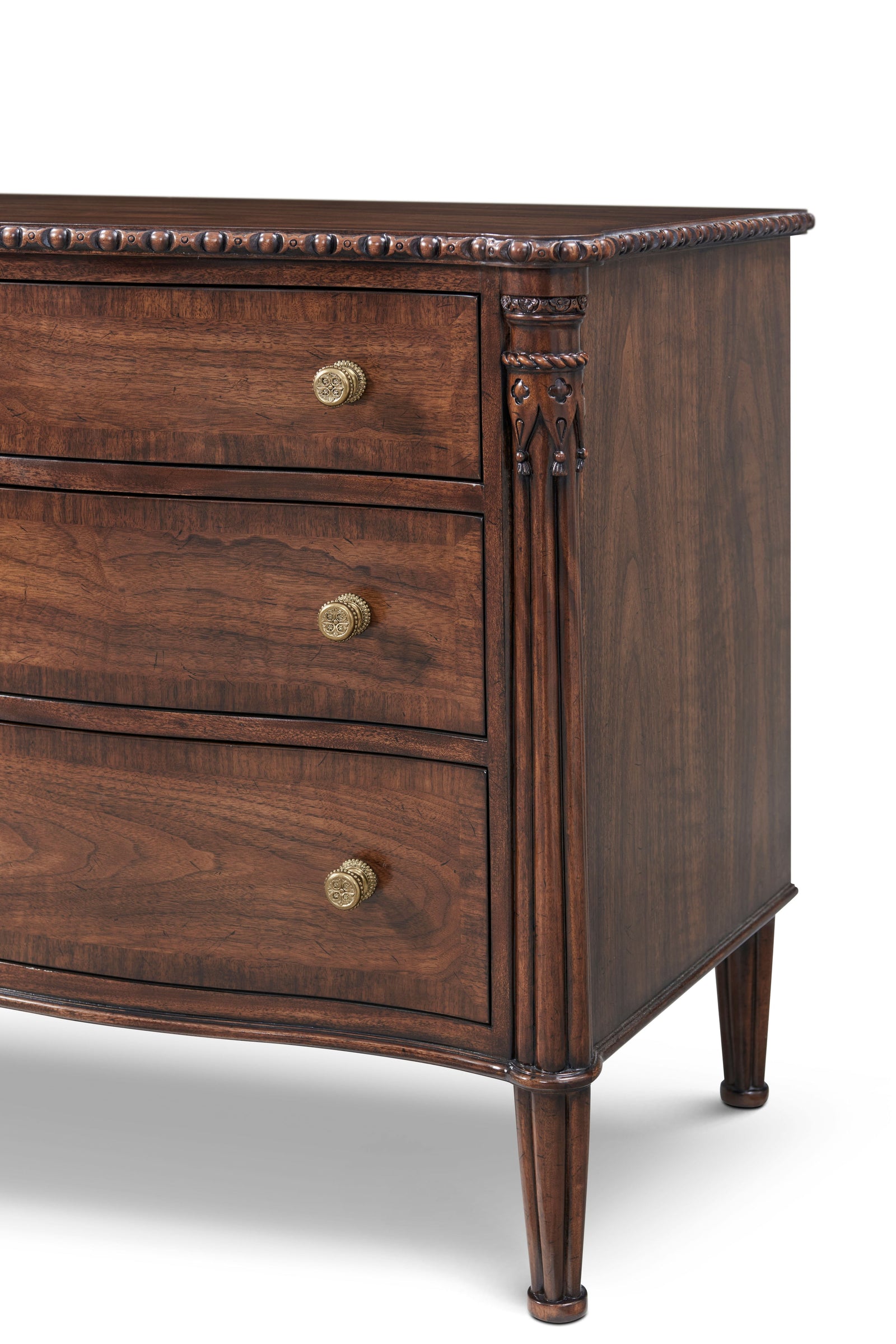 Theodore Alexander Cloverlea Nightstand – side view
