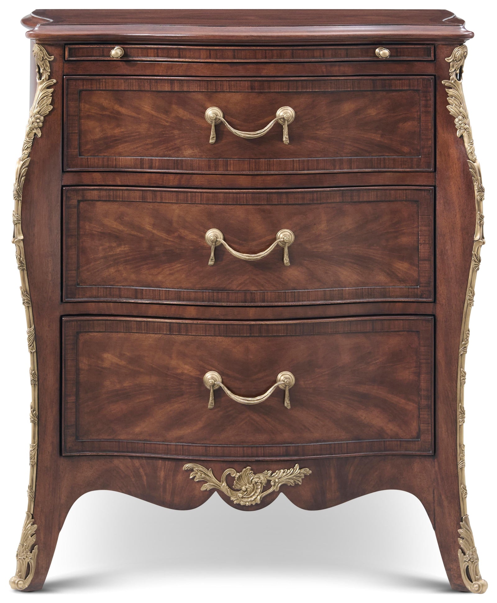Theodore Alexander Wicken Nightstand – front view