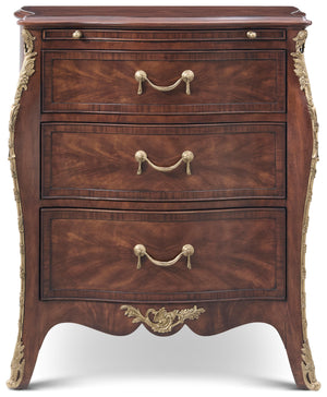 Theodore Alexander Wicken Nightstand – front view