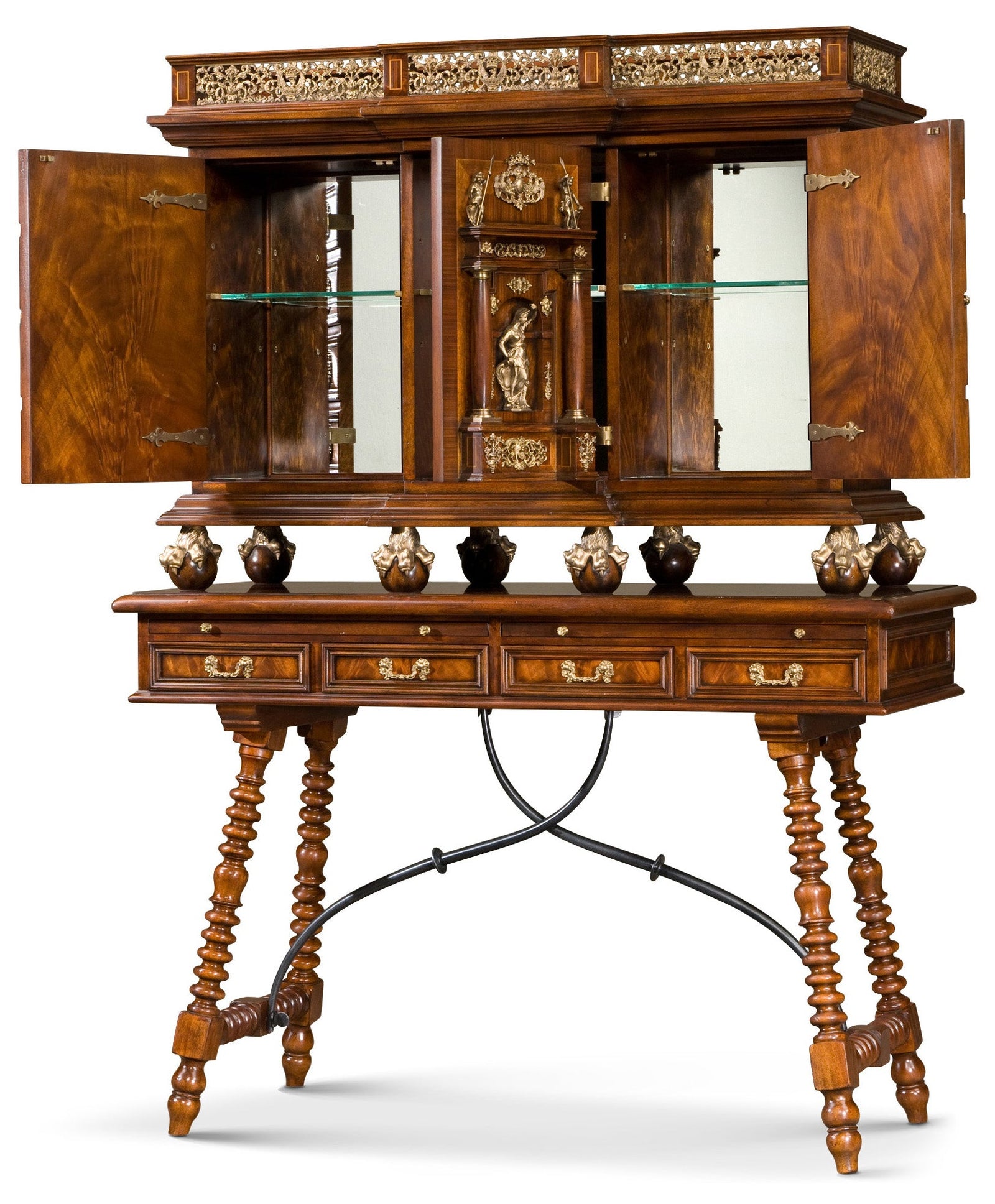 Theodore Alexander The Butler's Speciality Cocktail Cabinet – detail