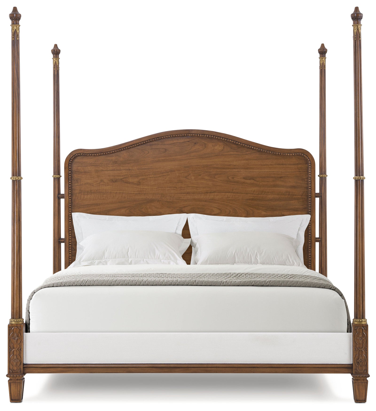 Theodore Alexander Dorset Upholstered Bed Queen – side view