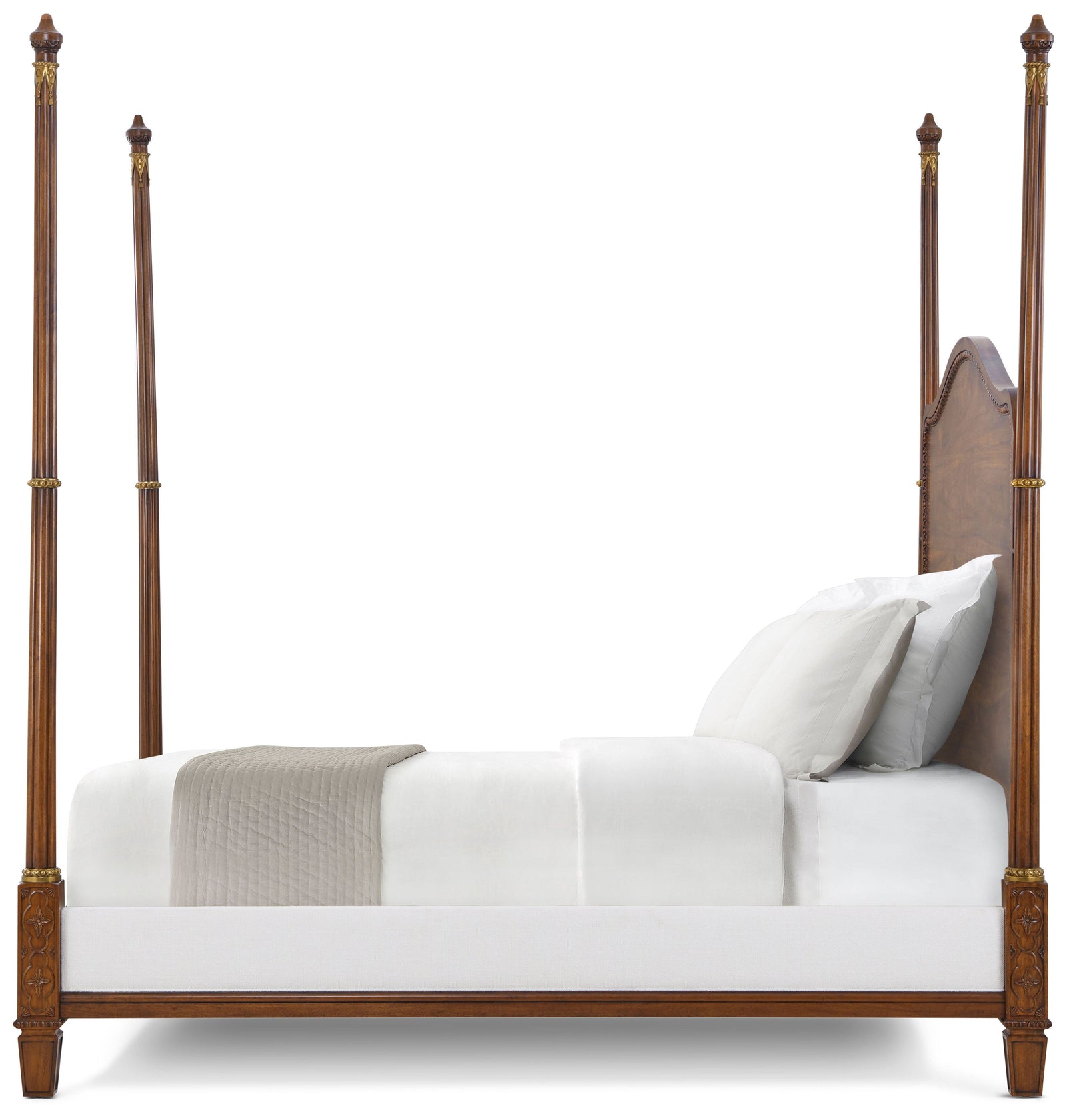 Theodore Alexander Dorset Upholstered Bed Queen – room setting
