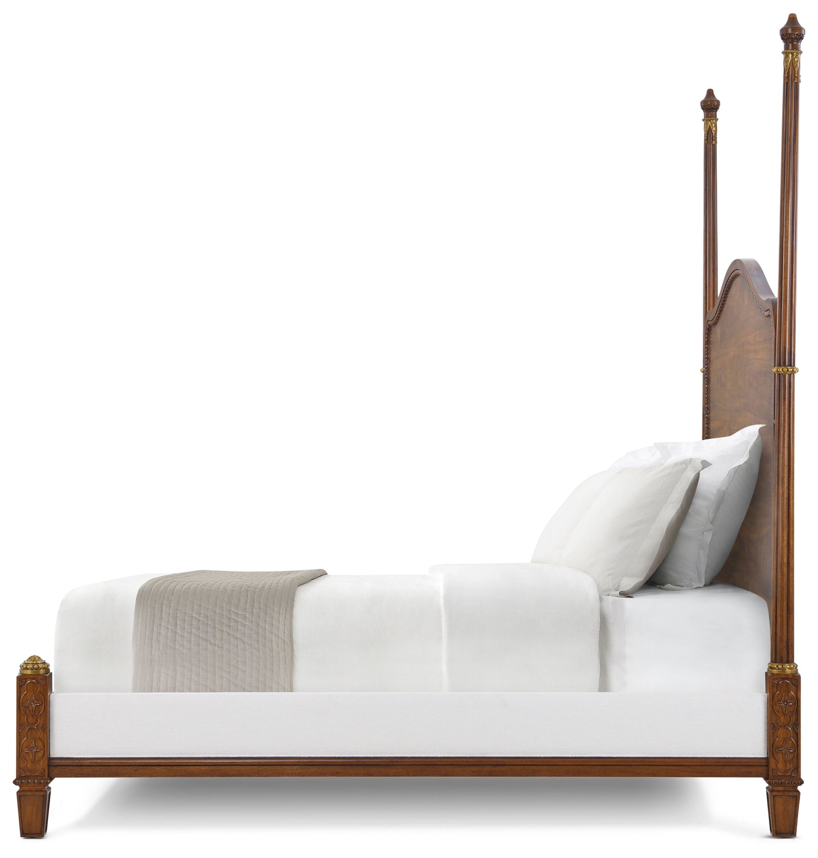 Theodore Alexander Dorset Upholstered Bed Queen – back view