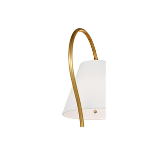Dume 24 Arched Table Lamp with LED Bulbs
