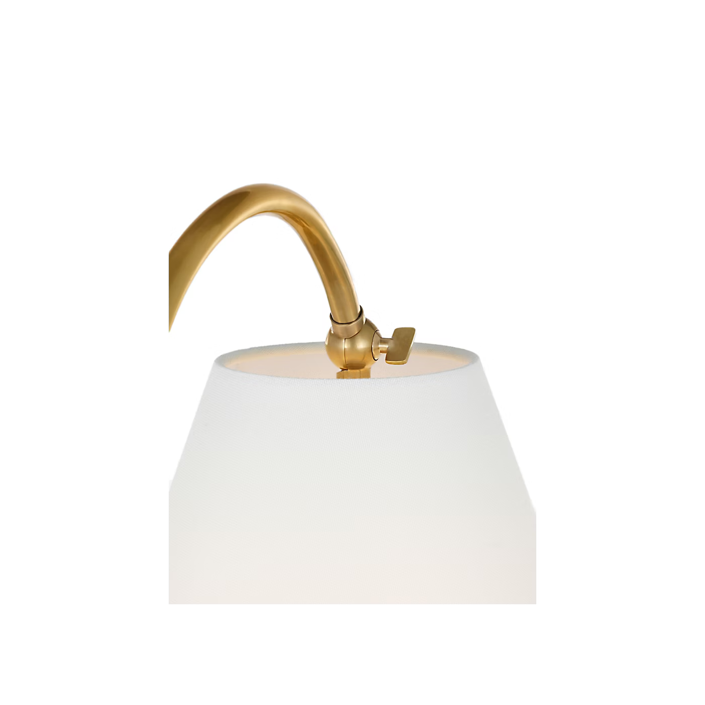Dume 24 Arched Table Lamp with LED Bulbs