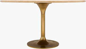 Anatalia Dining Table 55" Round – front detail