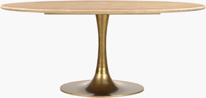 Anatalia Dining Table 71" Oval – front detail
